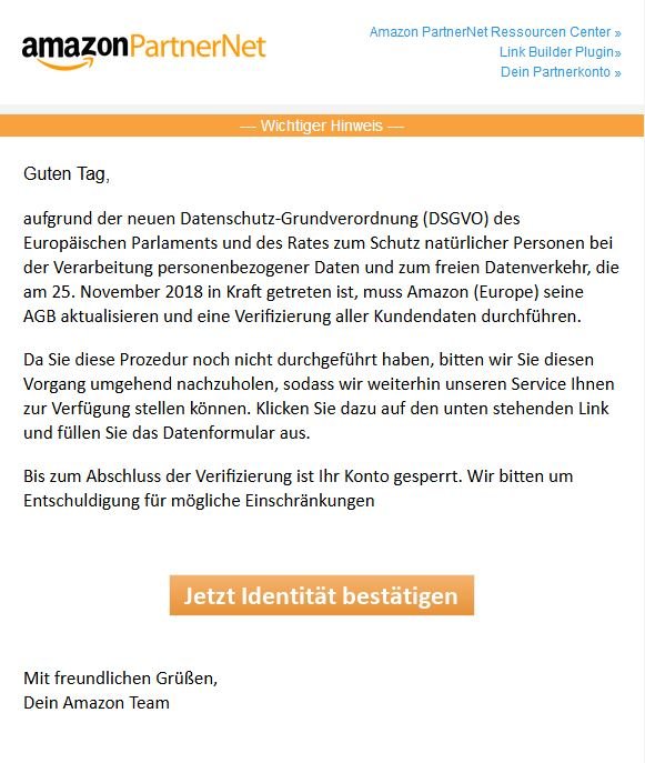 Neue Spam- Welle. Neue Spam- Welle.