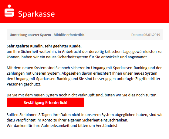 Gefährliche E-Mails Gefährliche E-Mails