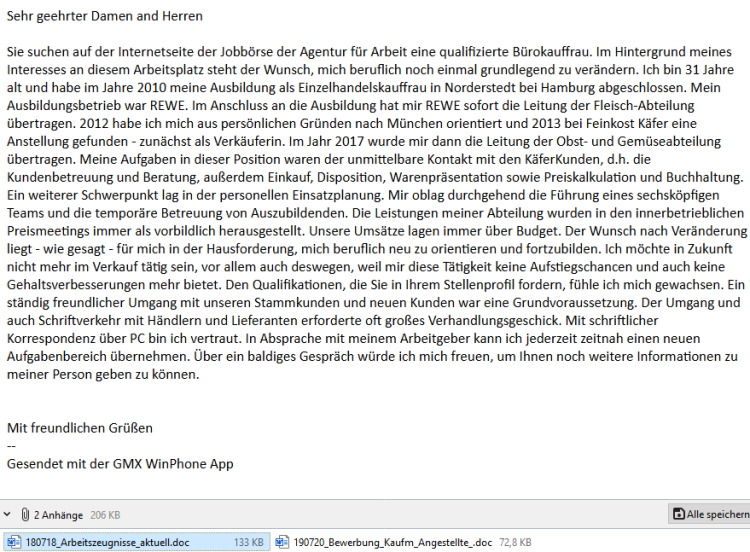 Unangeforderte, gefährliche Office Dokumente in E-Mail - Anhängen! Vorsicht