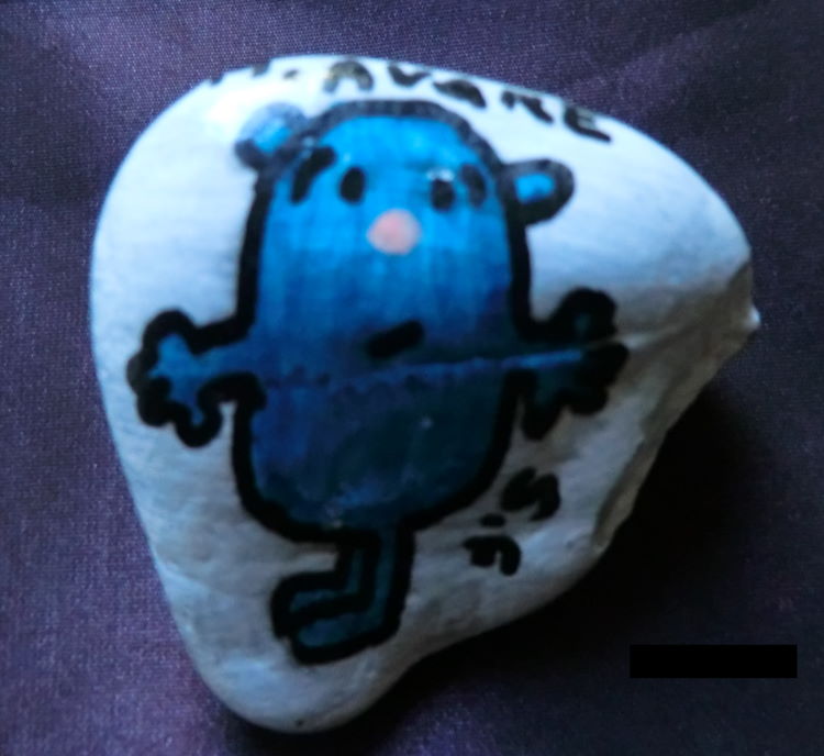 gefundener Stein gefundener Stein