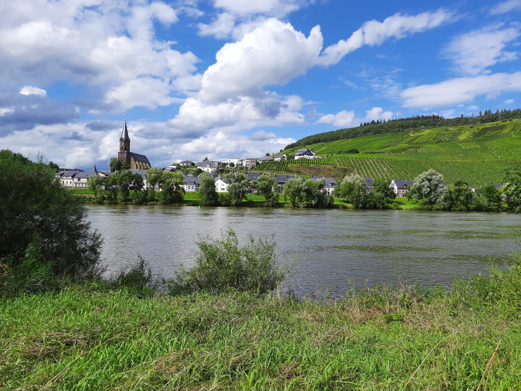 Am Fluss in Rheinland-Pfalz
