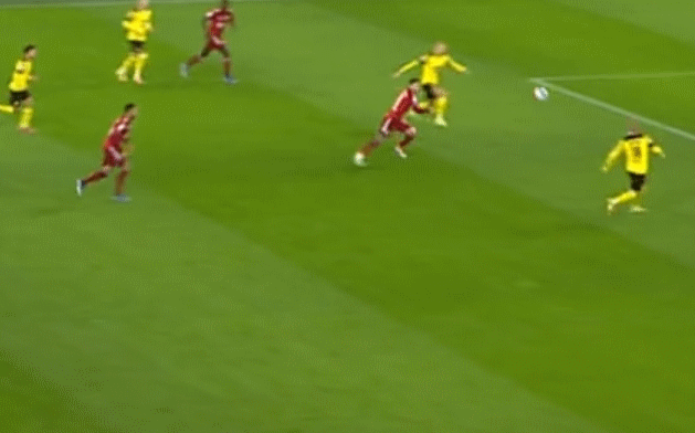 Dieser Angriff gegen Bayern München sieht vielversprechend aus. Dieser Angriff gegen Bayern München sieht vielversprechend aus.