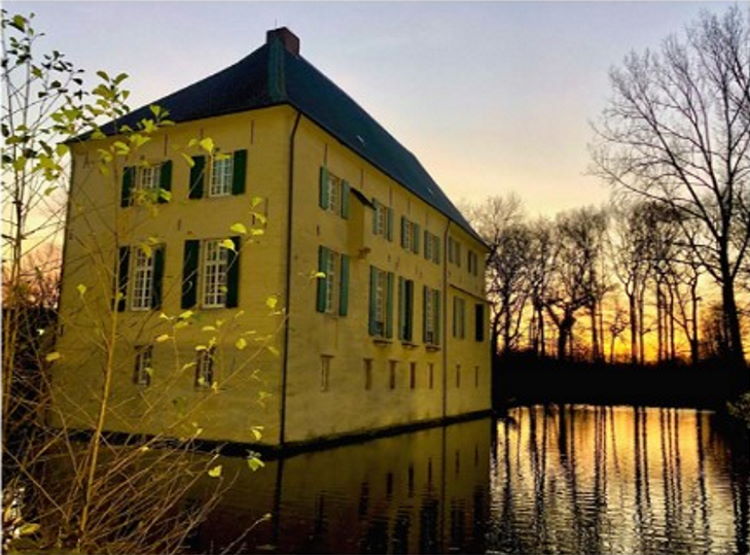 Ein Wasserschloss in Gelsenkirchen