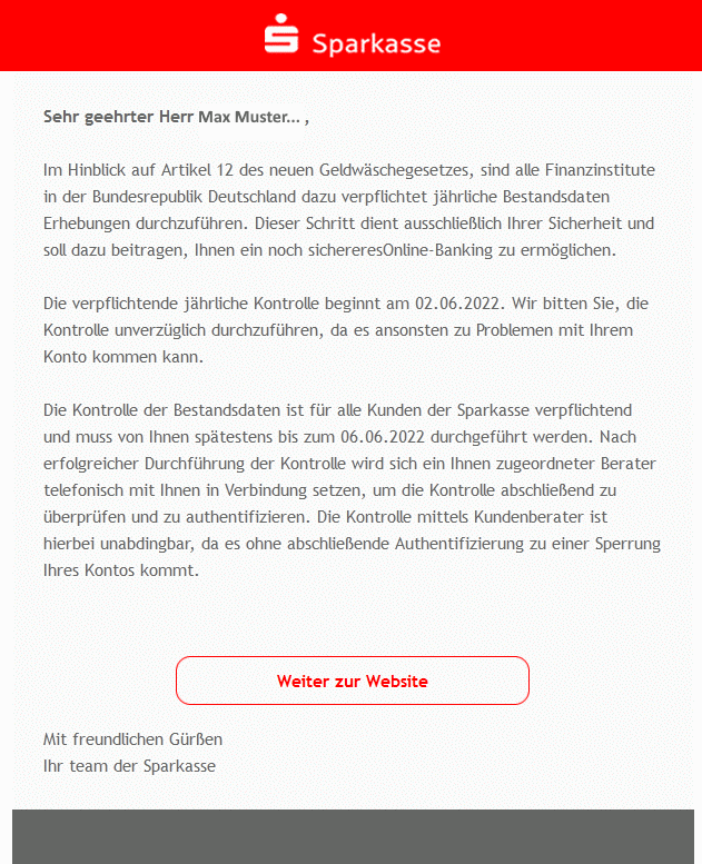 Das sind betrügerische Absichten Das sind betrügerische Absichten